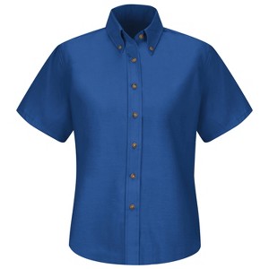 Red Kap Women's Short Sleeve Poplin Dress Shirt - 1 of 3