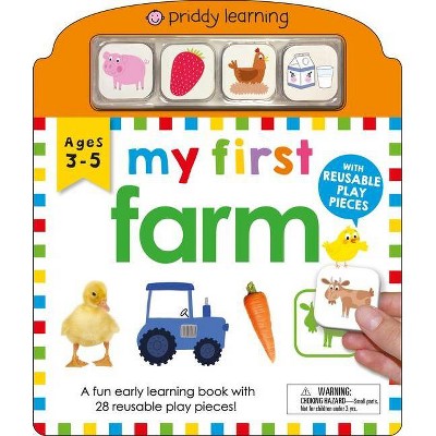  My First Play and Learn: Farm - by  Roger Priddy (Board Book) 