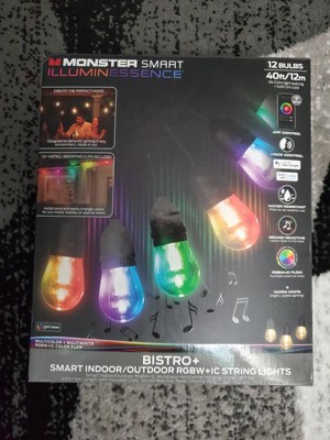 Monster 35 ft Bistro and Patio String Lights