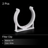 Unique Bargains Unique PP Corrosion Resistant Sturdy Durable Water Filter Clip 2 Pcs - 3 of 4