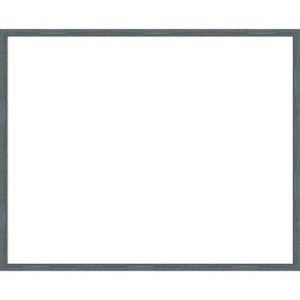 Amanti Art Dixie Blue Grey Rustic Narrow Framed Dry Erase Magnetic Board - 1 of 4