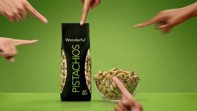 Wonderful Pistachios Roasted and Lightly Salted - 16oz, 5 of 6, play video