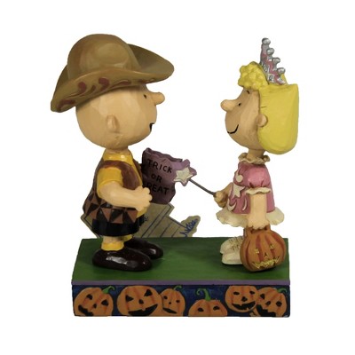 Jim Shore 5.25" Trick-Or-Treat Halloween Sally Charlie Brown  -  Decorative Figurines