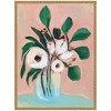 Kate & Laurel All Things Decor 18"x24" Sylvie Beaded Blush in Bloom Framed Canvas by Nikita Jariwala Natural - 2 of 4