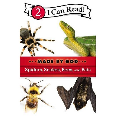 Spiders, Snakes, Bees, and Bats - (I Can Read! / Made by God) by  Zondervan (Paperback)