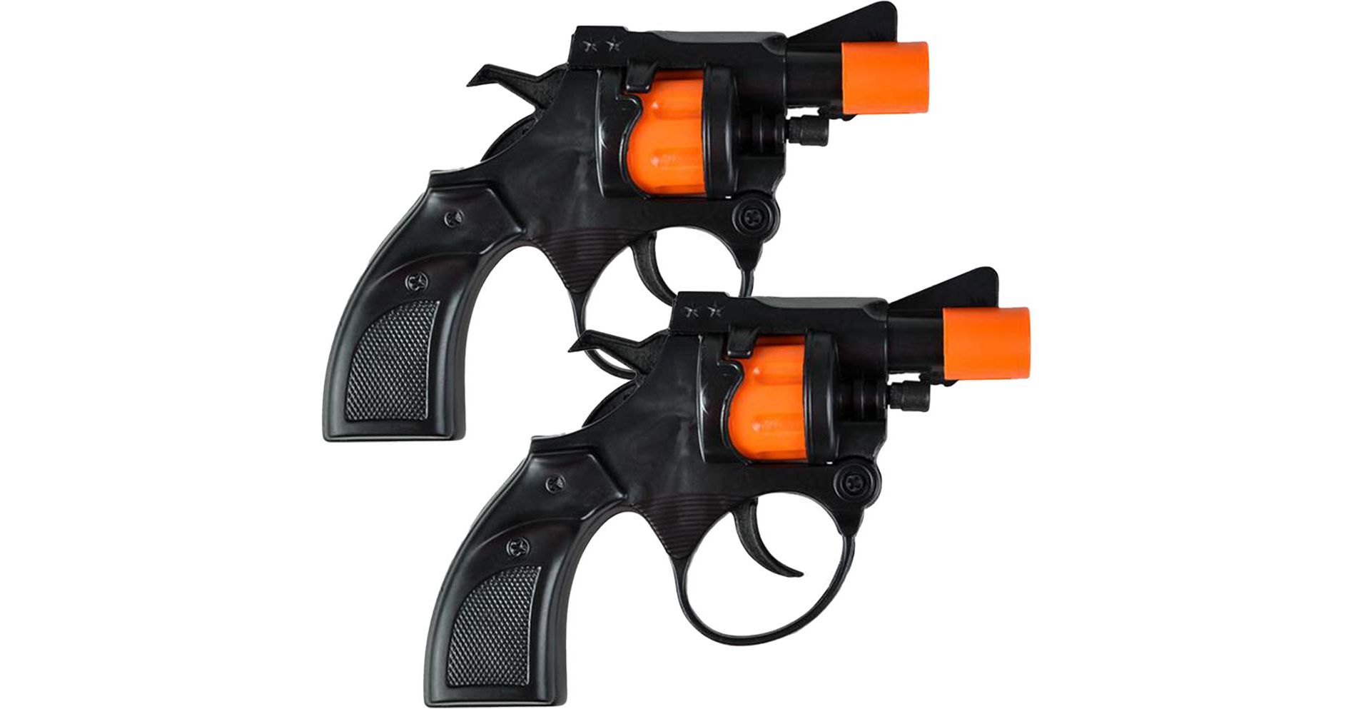 ArtCreativity Shot Cap Toy Blaster Revolver (Set of 2)