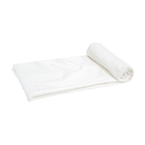 EY Essentials Beacon White Throw - image 1 of 4