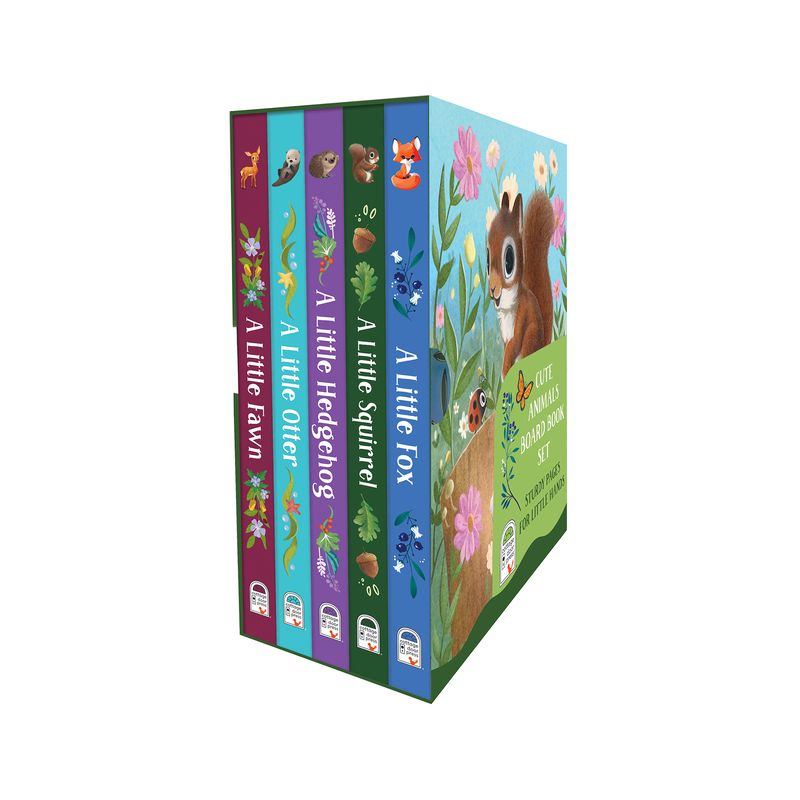 Cute Animals Board Book Set - by  Cottage Door Press, 1 of 2