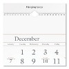 Three-Month Reference Wall Calendar, 12 x 27, White Sheets, 14-Month: Dec 2025 to Feb 2027 - 2 of 4