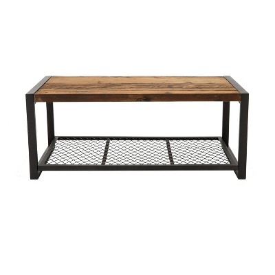 Soho 44" Coffee Table Reclaimed Brown - Crawford & Burke