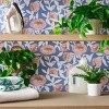 Floral Peel & Stick Wallpaper Blue/White - Opalhouse™: Removable, Self-Adhesive, Bohemian Botanical Decor - 4 of 4
