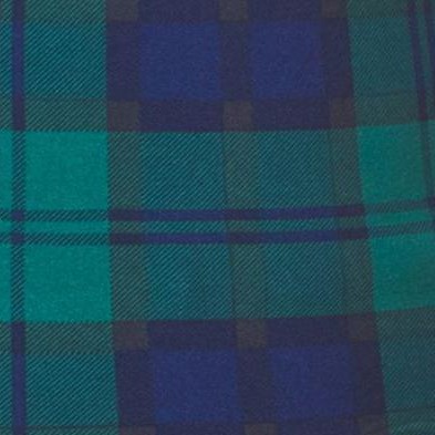 green plaid