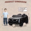 24V Cadillac Kids Ride-On Car with Parent Remote Control, 2-Seater SUV with 4-Wheel Shock Absorbers & Smooth Start - 3 of 4