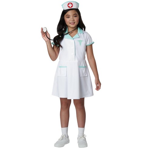 White nurse outlet costume