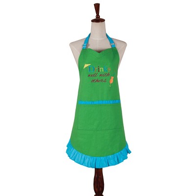 C&F Home Drinks Well with Others Apron