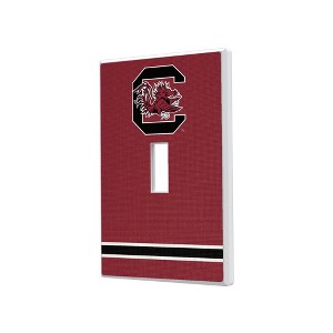 NCAA SEC Universities Stripe Hidden-Screw Light Switch Plate for Single Toggle - 1 of 4