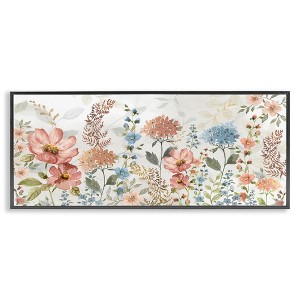 Stupell Industries Pastel Spring Florals, 24" x 10" - 1 of 4