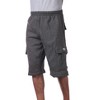 Pro Club Men's Six Pocket Fleece Cargo Shorts - 3 of 4
