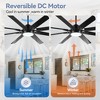 Airsurfer 72-inch 8-Blade Ceiling Fan with LED Light Kit and Remote - 4 of 4
