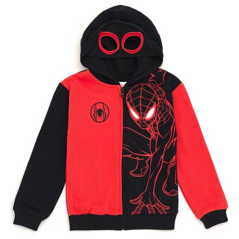 Red hoodie zip up toddler online