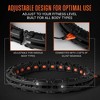 SQUATZ Detachable Digital Hula-Hoop and Elastic Ring Set for Body Workout, Home Gym Exercise - SKDHK-1 - 3 of 4