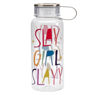  Queer Eye 34oz Plastic Slay Girl Slay Tritan Water Bottle 