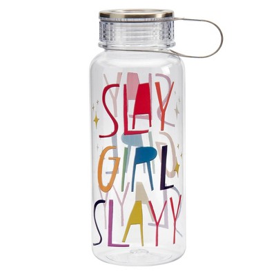  Queer Eye 34oz Plastic Slay Girl Slay Tritan Water Bottle 