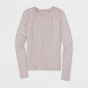 Women's Long Sleeve Brushed Knit T-Shirt - A New Day™ - 4 of 4