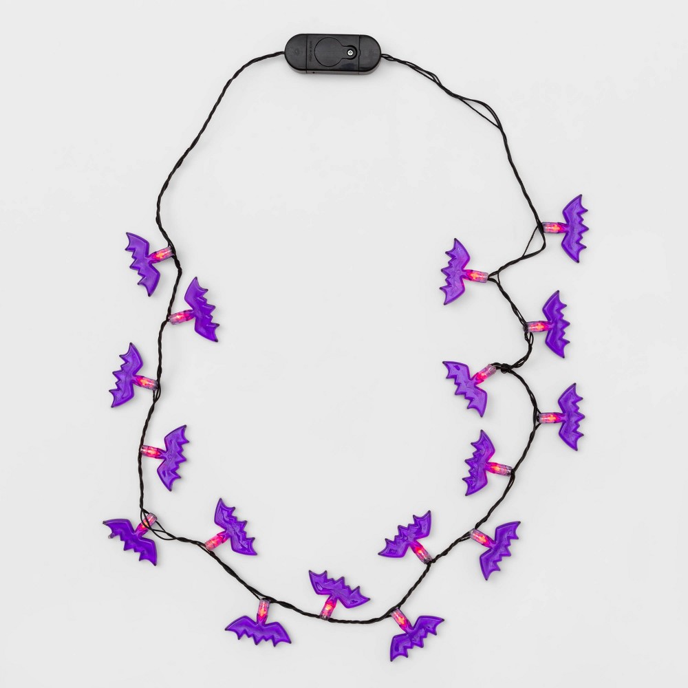 Halloween Kids' Light Up Bat Halloween Necklace - Hyde & EEK! Boutique