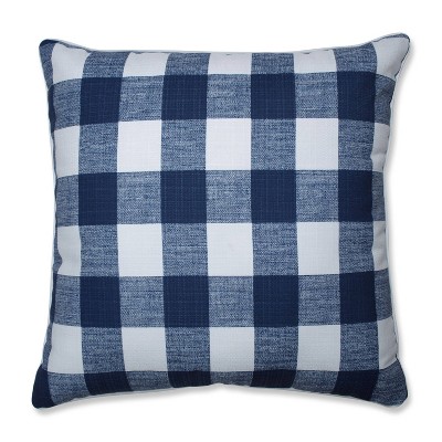 25" Anderson Floor Pillow Blue - Pillow Perfect
