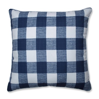 25" Anderson Floor Pillow Blue - Pillow Perfect