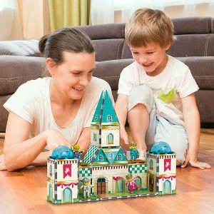 PICASSO-TILES 70 PC Medieval Castle Themed,  Magnetic Tiles, Building Blocks, STEM Toys for Kids 3+ - 1 of 4