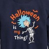 Boys' - Dr. Seuss - Halloween Is My Thing Graphic Long Sleeve Fleece Sweatshirt - 2 of 4