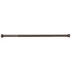 Versailles Indoor/Outdoor Stainless Steel Heavy Duty Curtain Tension Rod for Windows Bronze - 2 of 4