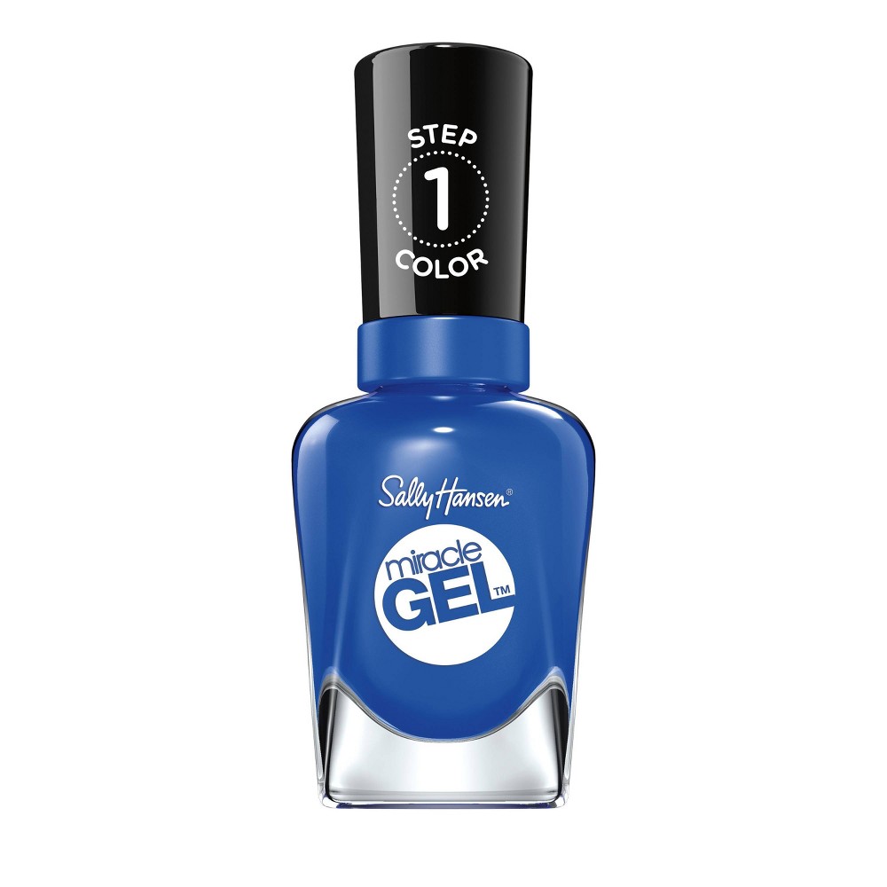 Photos - Nail Polish Sally Hansen Miracle Gel Nail Color - Tidal Wave 360 - 0.5 fl oz 