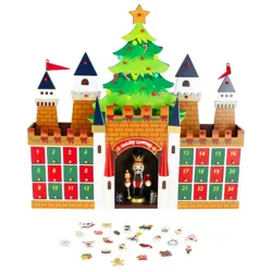 Northlight 20.5" Nutcracker Castle Christmas Advent Calendar Decoration
