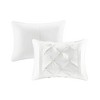 Lyngins 7-Piece Queen Comforter Set, Tufted Design Bedding Set, Quilt Bedding Set with Shams, Pillows & Bed Skirt, Hypoallergenic - 3 of 4