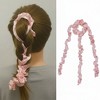 Anna-Kaci Satin Elastic Curling Ribbon with Extended Ties for Heatless Waves - 2 of 4