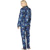 The Polar Express Adult Believe Button-Front Coat Shirt And Pants Pajama Set - 4 of 4
