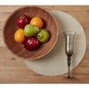 Solino Home Linen Round Placemats | Vesta - 2 of 4