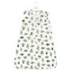 Hudson Baby Plush Faux Fur Sleeping Bag, Wearable Blanket, Plants - 2 of 2
