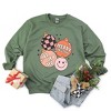 Simply Sage Market Women's Graphic Sweatshirt Retro Oranments - 2 of 2