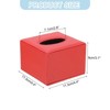 Unique Bargains Magnetic Bottom Tissue Box Cover 1Pc - 2 of 4