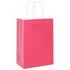 vidaXL Paper Bags 50 pcs with Handles Pink 5.9x3.1x8.3,50 ZHJ-4101799,vidaXL Paper Bags 50 pcs with Handles Brown 8.3x4.3x14.2 - 4 of 4