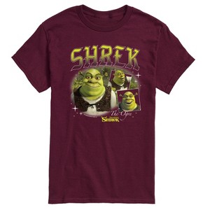Men's - Shrek - The Ogre Bootleg 90's Collage Short Sleeve Graphic T-Shirt - 1 of 4