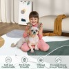 Contemporary Abstract Machine Washable Geometric Aesthetic Area Rugs Non Slip Thin Low Pile Rugs for Living Room Bedroom - 3 of 4