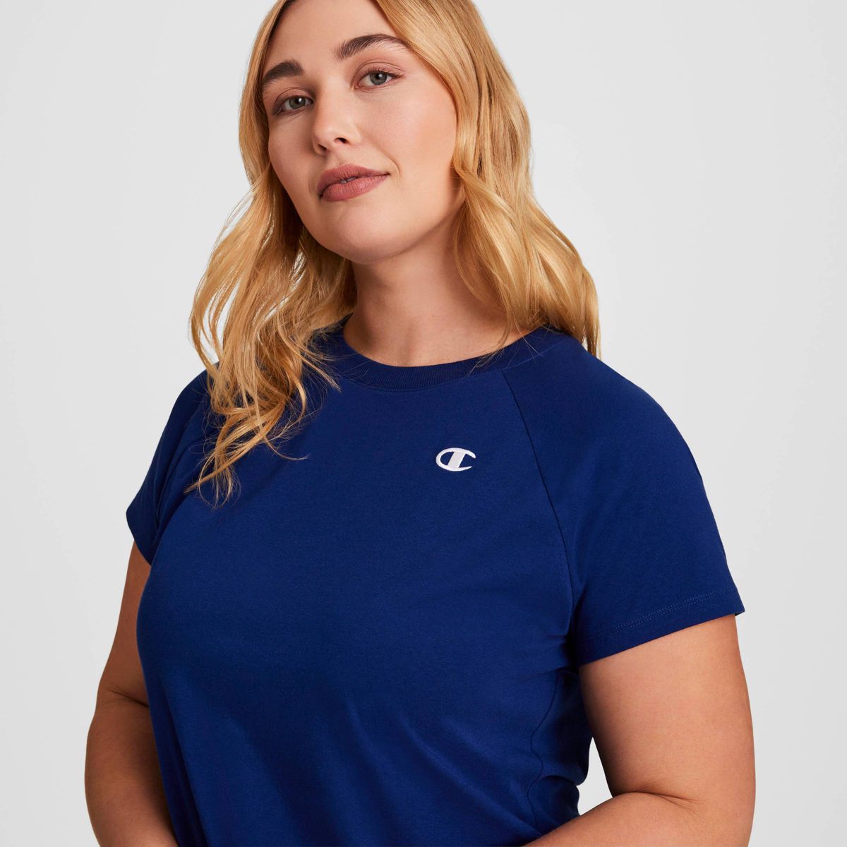 Champion Women's Iconic Essentials Raglan Short Sleeve Baby T-Shirt - thumbnail 10