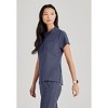 Barco Unify Women's Mission Single Pocket Collar Tuck In Scrub Top - 2 of 4