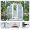 Aoodor Walk-In Greenhouse Polycarbonate Panel Hobby Greenhouses With Aluminum Frame Heavy Duty - 4 of 4