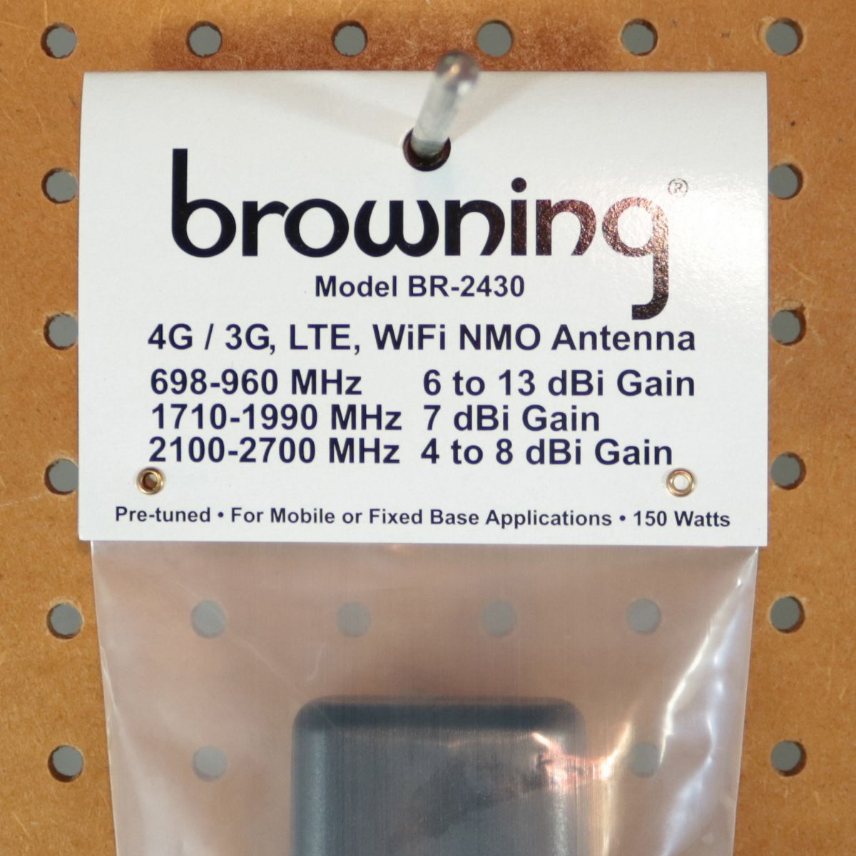 Browning® Wide-Band 4G/3G LTE Wi-Fi® High-Gain Low-Profile Cellular Antenna with NMO Mounting, 5-1/2-Inch Tall - thumbnail 8